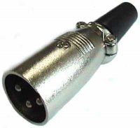 ZL-0024   Mikrofonowy wtyk Canon, na kabel