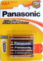 BAT-R3-0830   Bateria LR3 Panasonic Alkaline Power; blister 4 szt