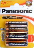 BAT-R6-0840   Bateria LR6 Panasonic Alkaline Power; blister 4 szt.