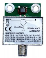 WA-WE24A-prosty   Wzmacniacz antenowy WE24A ekranowany
