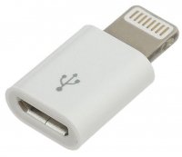 USB-0345   Adapter gn.micro USB/wt. Iphone 5/6/7