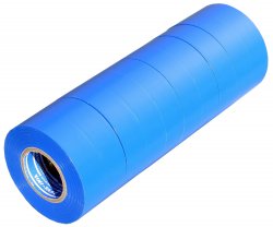 IZO-0588-VINI-BLUE   Taśma izolacyjna PCV VINI-TAPE 20m (cena za  - 10szt.) niebieska